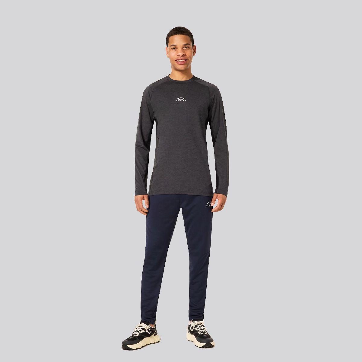 Polera Hombre O-Fit RC Oakley Black/Gray Heather-3