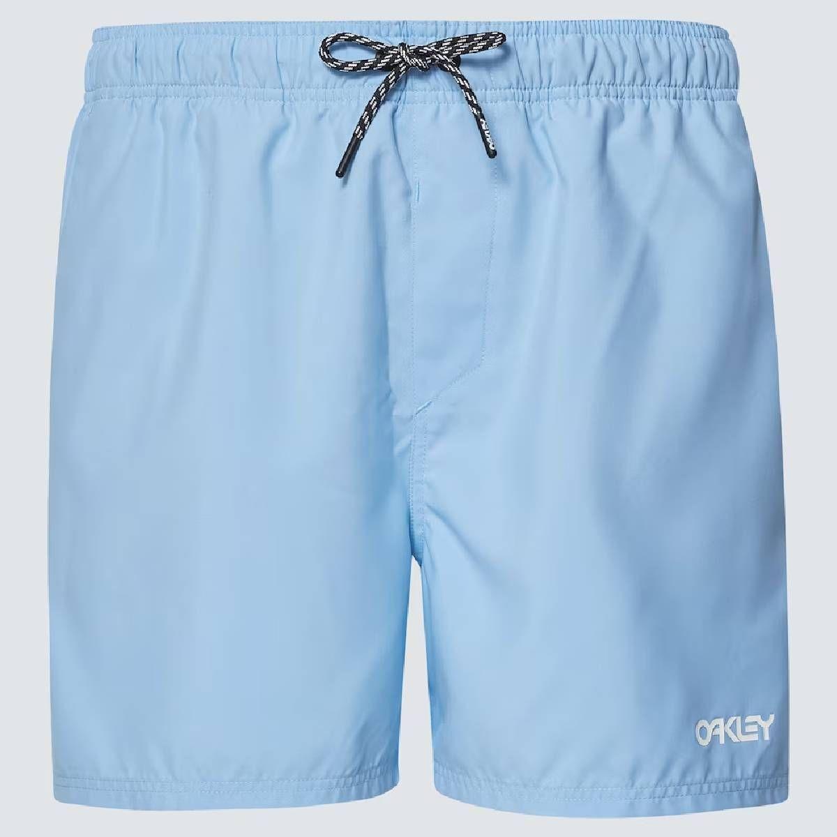 Boardshort Oakley Volley 16" Beachshort Hombre Celeste-0