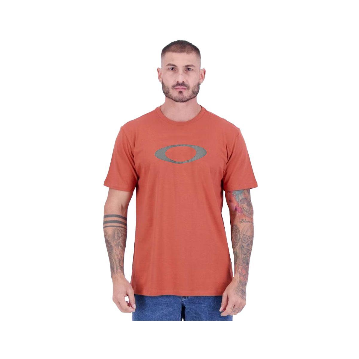Polera Hombre O-Ellipse Oakley Baked Clay-0