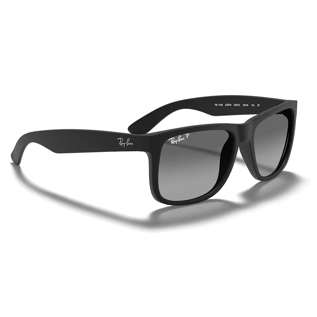 Lentes de Sol Ray-Ban Justin Classic RB4165 Hombre Negro-3