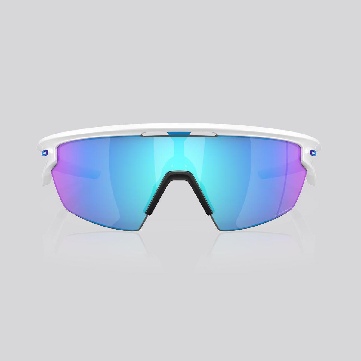 Lentes de Sol  BiSphaera Oakley Matte White/Prizm Sapphire-1