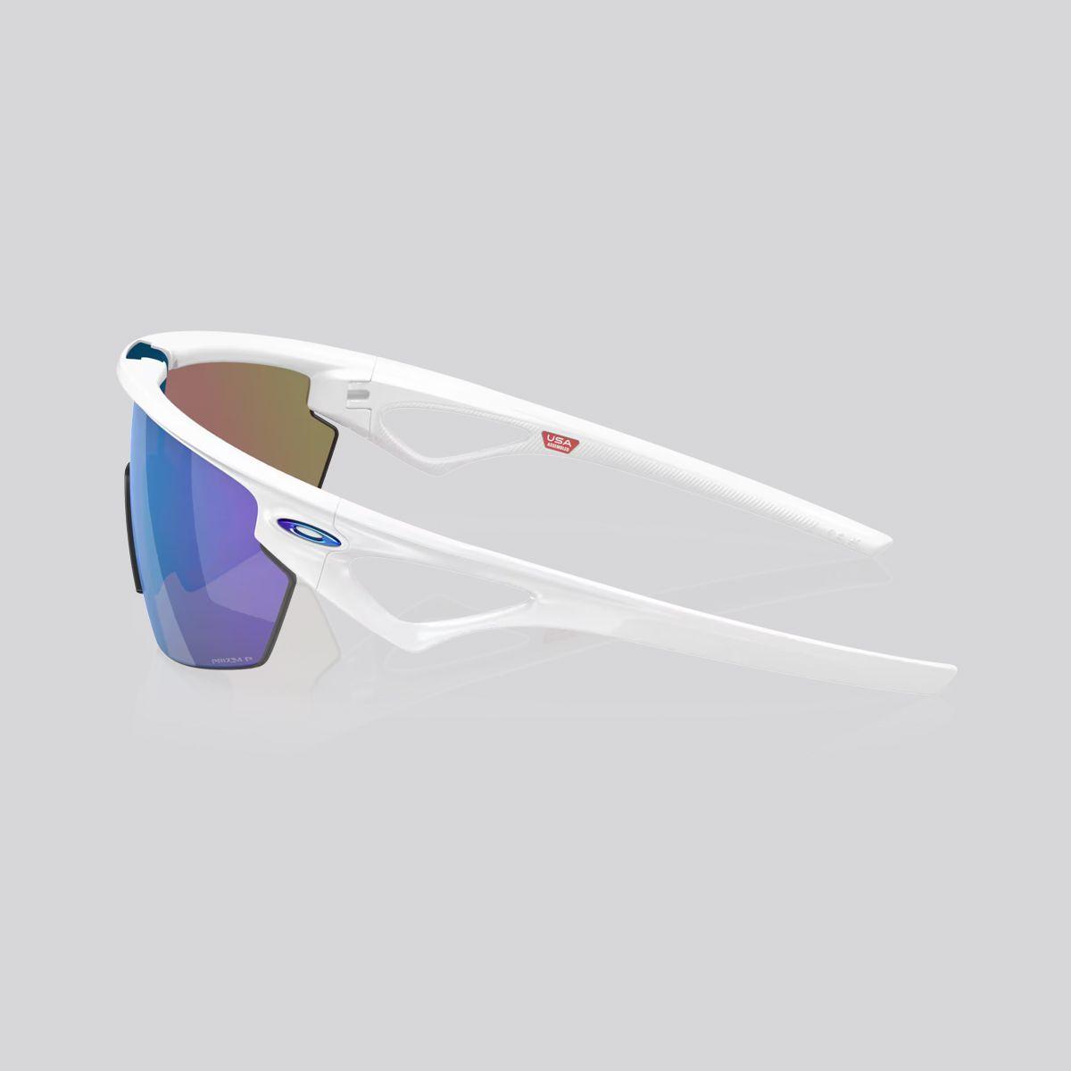 Lentes de Sol  BiSphaera Oakley Matte White/Prizm Sapphire-2