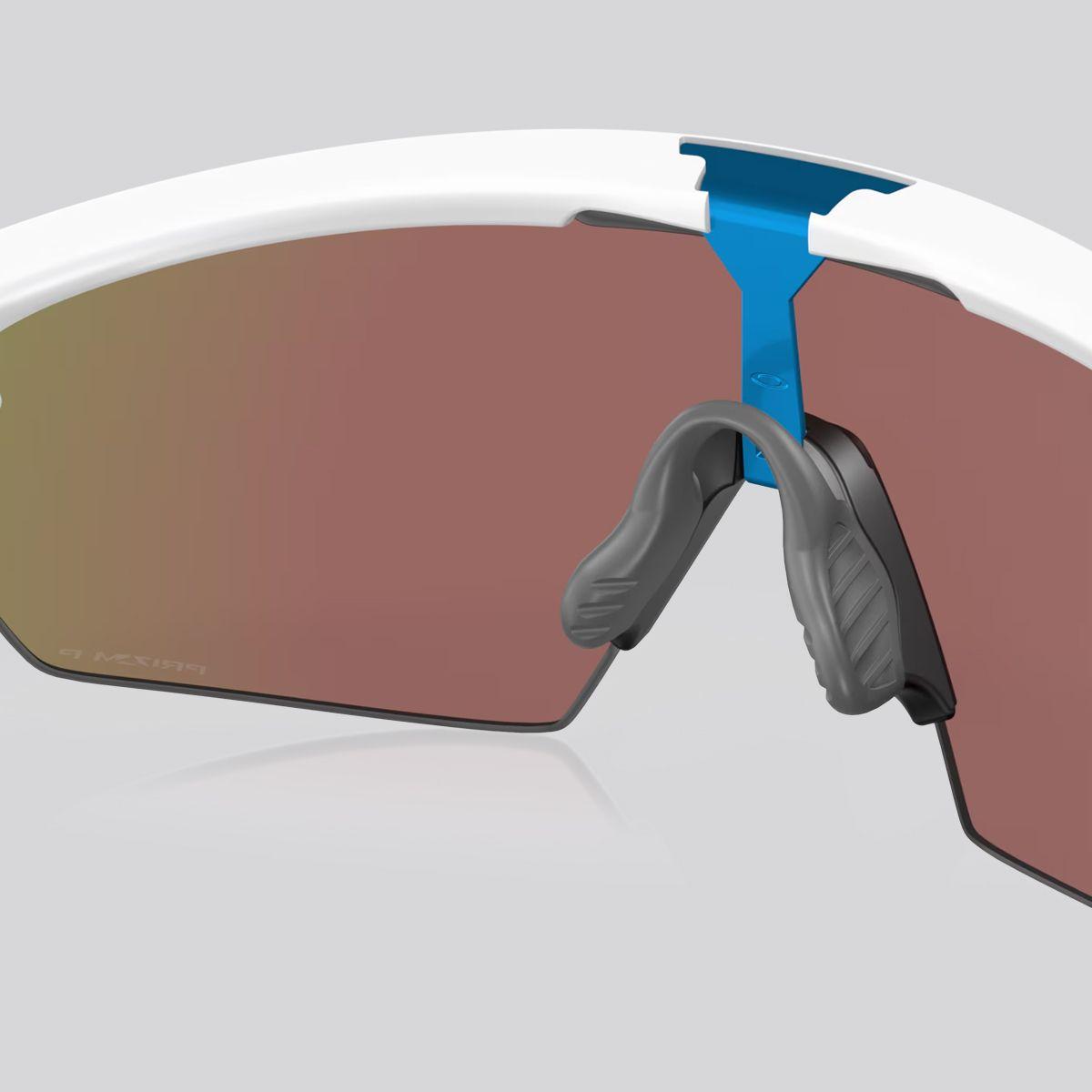 Lentes de Sol  BiSphaera Oakley Matte White/Prizm Sapphire-5