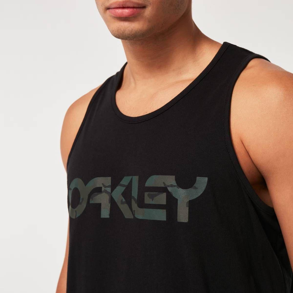 Polera Oakley Mark 3 Tank Hombre Negro-3