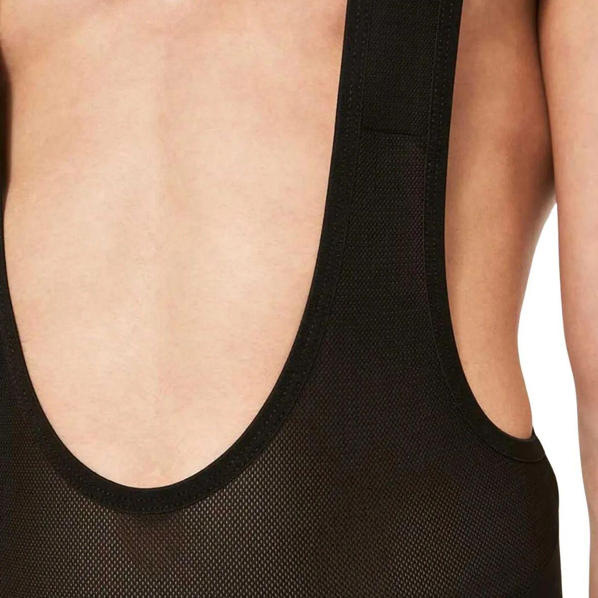 Calza Ciclismo  Oakley Block BIB 2.0 Hombre Blackout/Sulphur-3