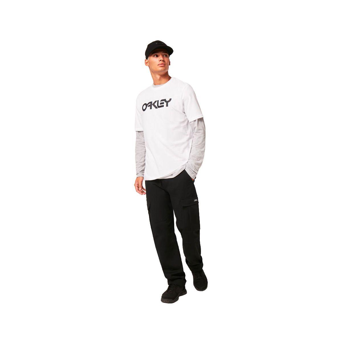 Polera  Oakley Mark 2.0 Hombre Blanco-3