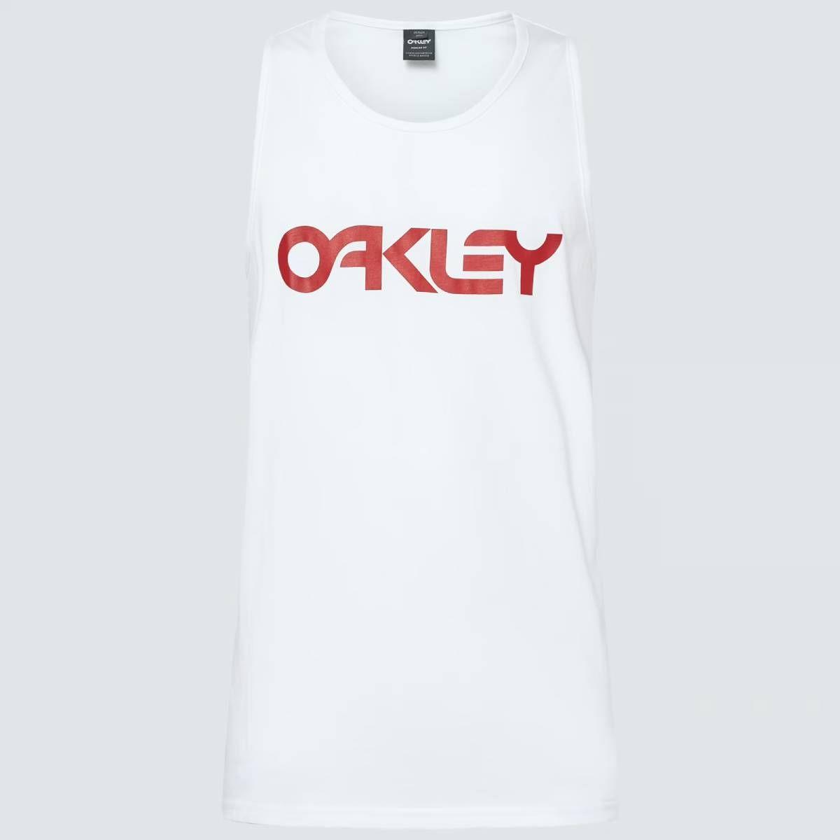 Polera Oakley Mark 3 Tank Hombre Blanco-3