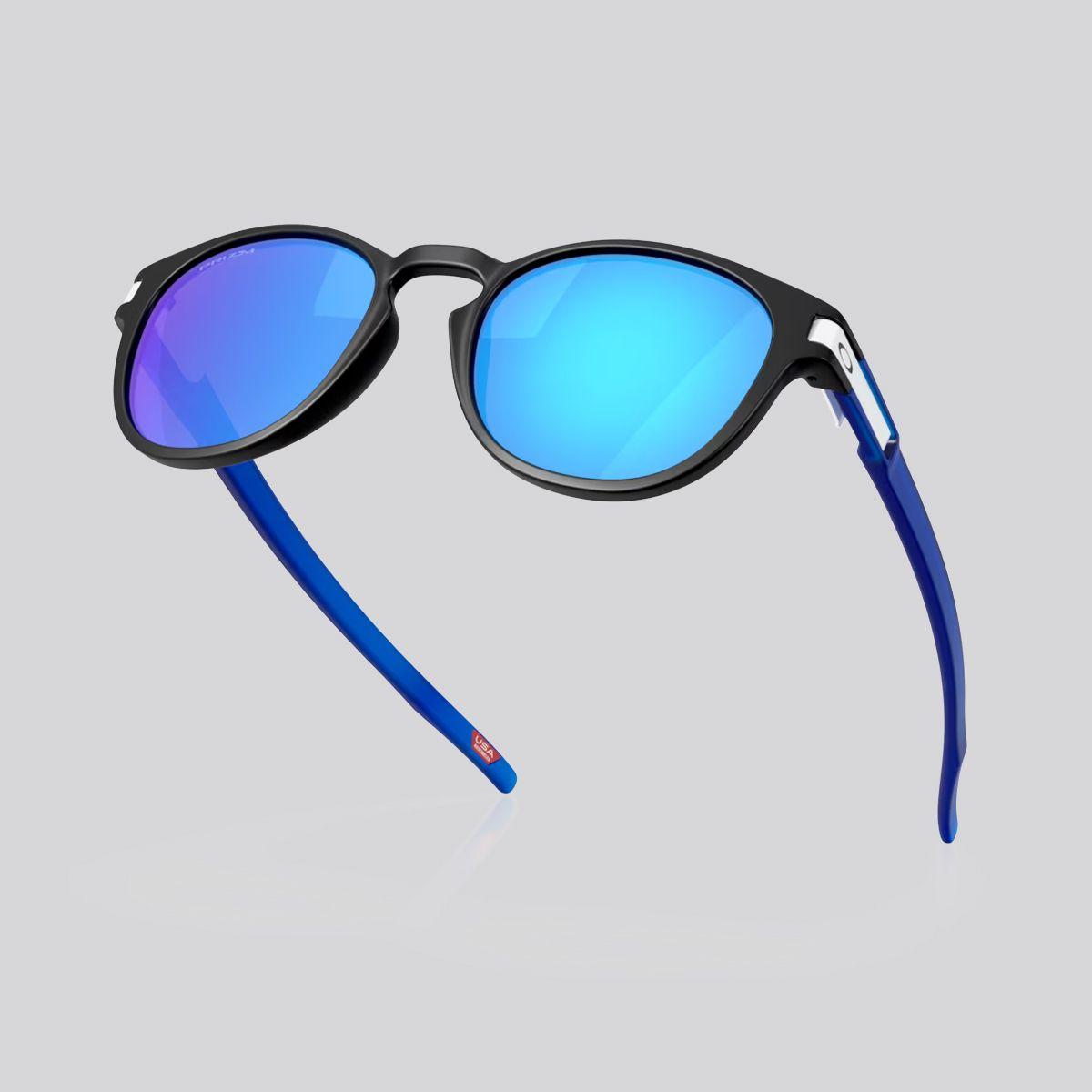 Lentes de Sol  Latch Oakley Prizm Sapphire/Matte Black-3
