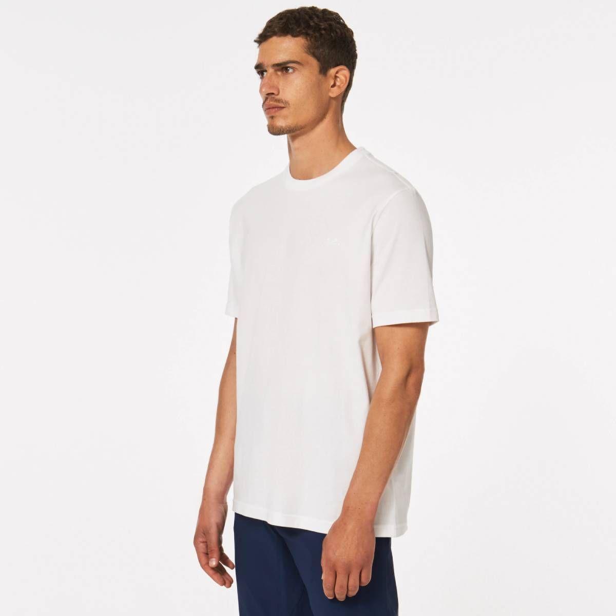 Polera Oakley Relaxed Hombre Blanco-0