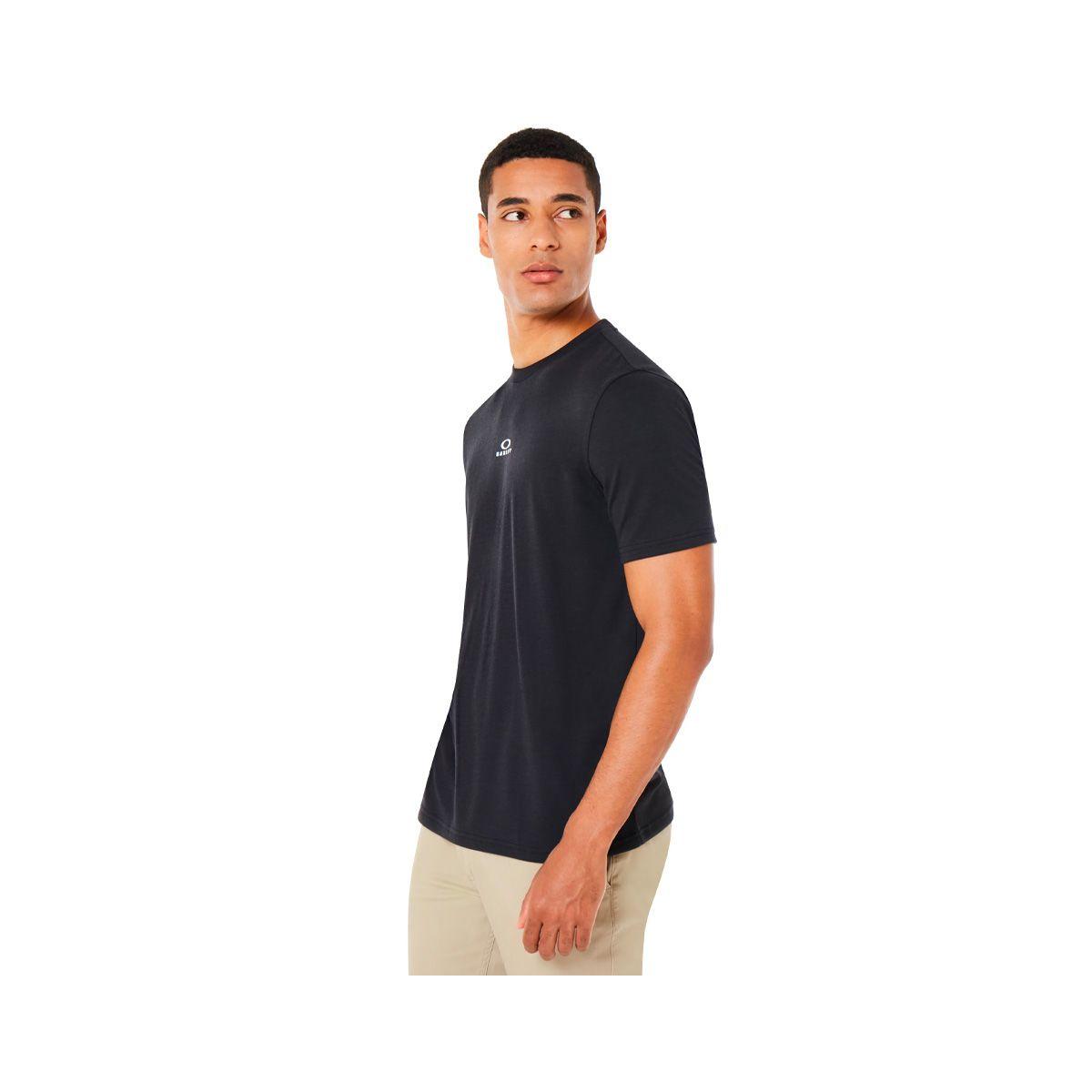 Polera Oakley Bark New Hombre Black-2