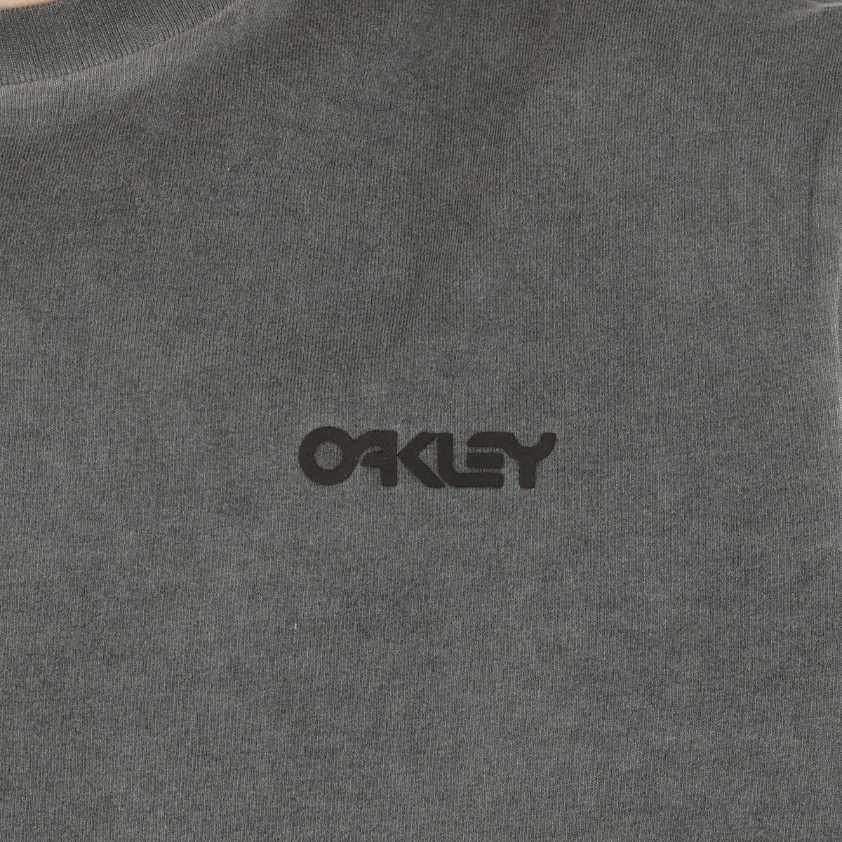 Polera Oakley Overdyed B1B Logo Hombre Blackout-3