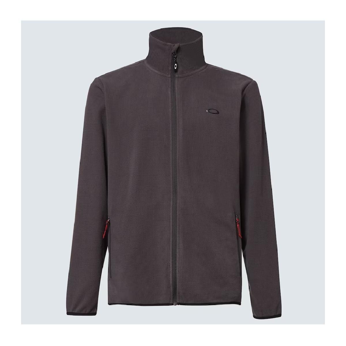 Polerón Oakley Alpine Full Zip Hombre Gris-0