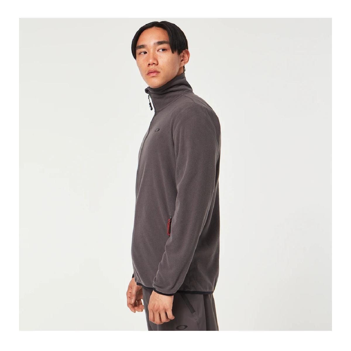 Polerón Oakley Alpine Full Zip Hombre Gris-2