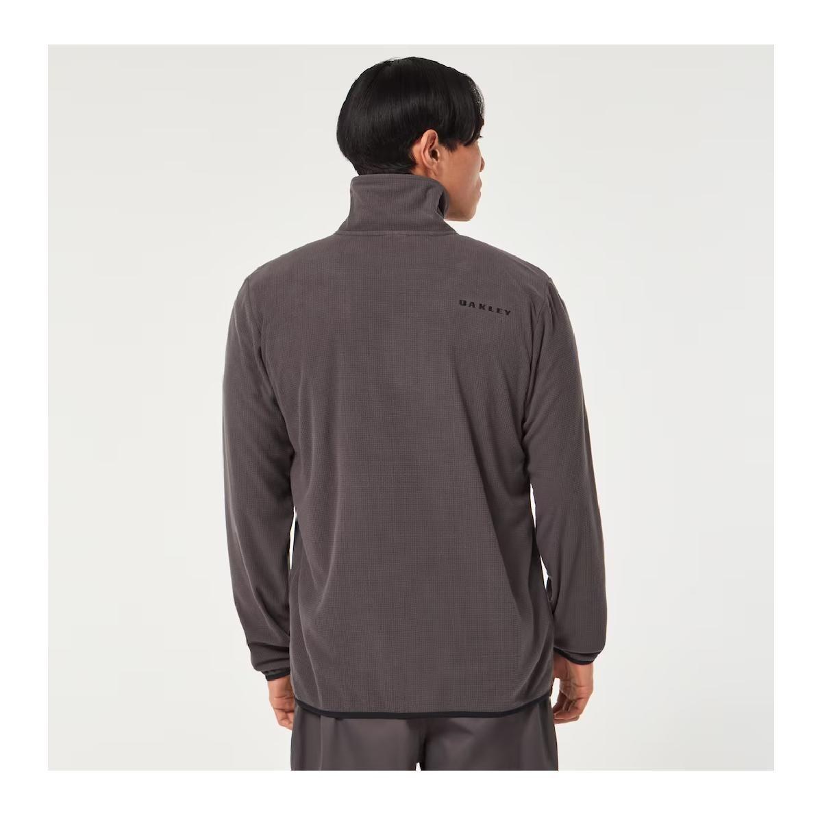 Polerón Oakley Alpine Full Zip Hombre Gris-3
