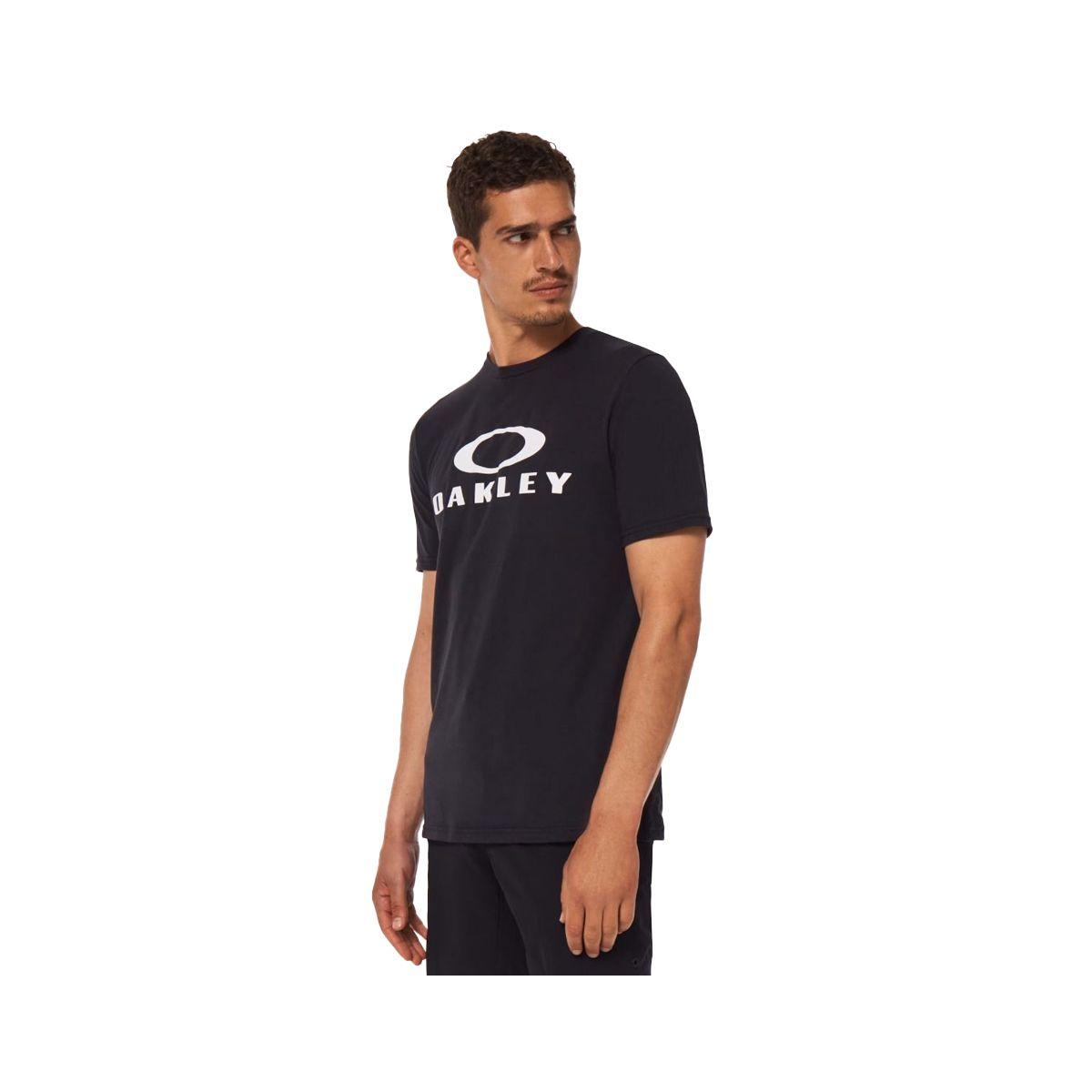 Polera Oakley O Bark Hombre Black-1