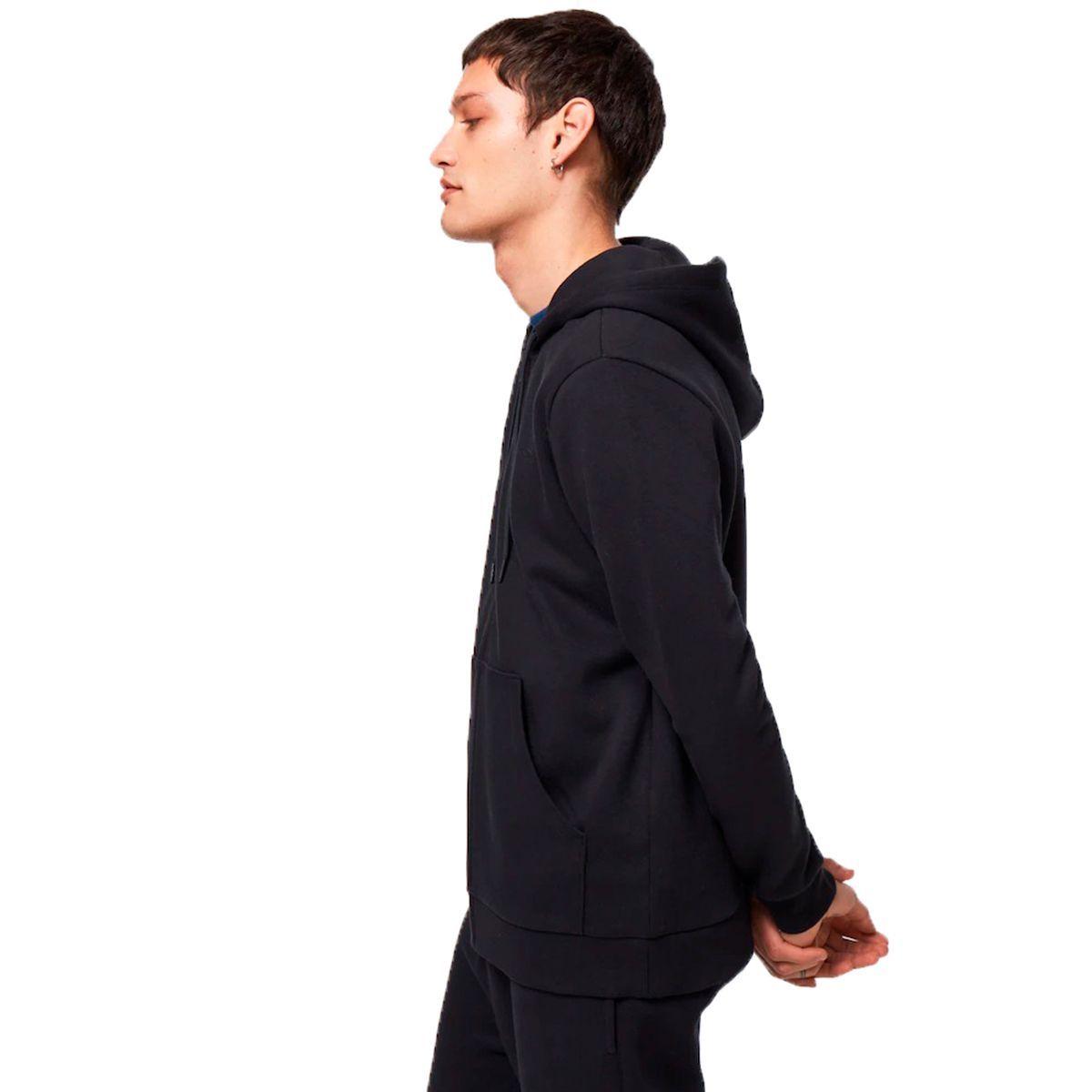 Polerón Oakley Relax Full Zip Hombre Negro-3