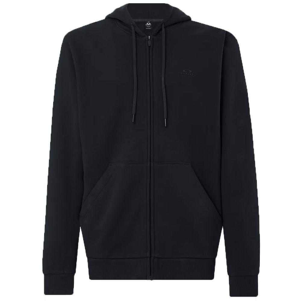Polerón Oakley Relax Full Zip Hombre Negro-1