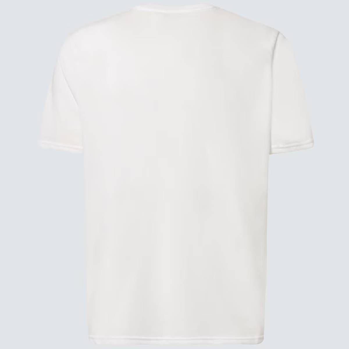 Polera Oakley O-Bold Ellipse Hombre Blanco-4