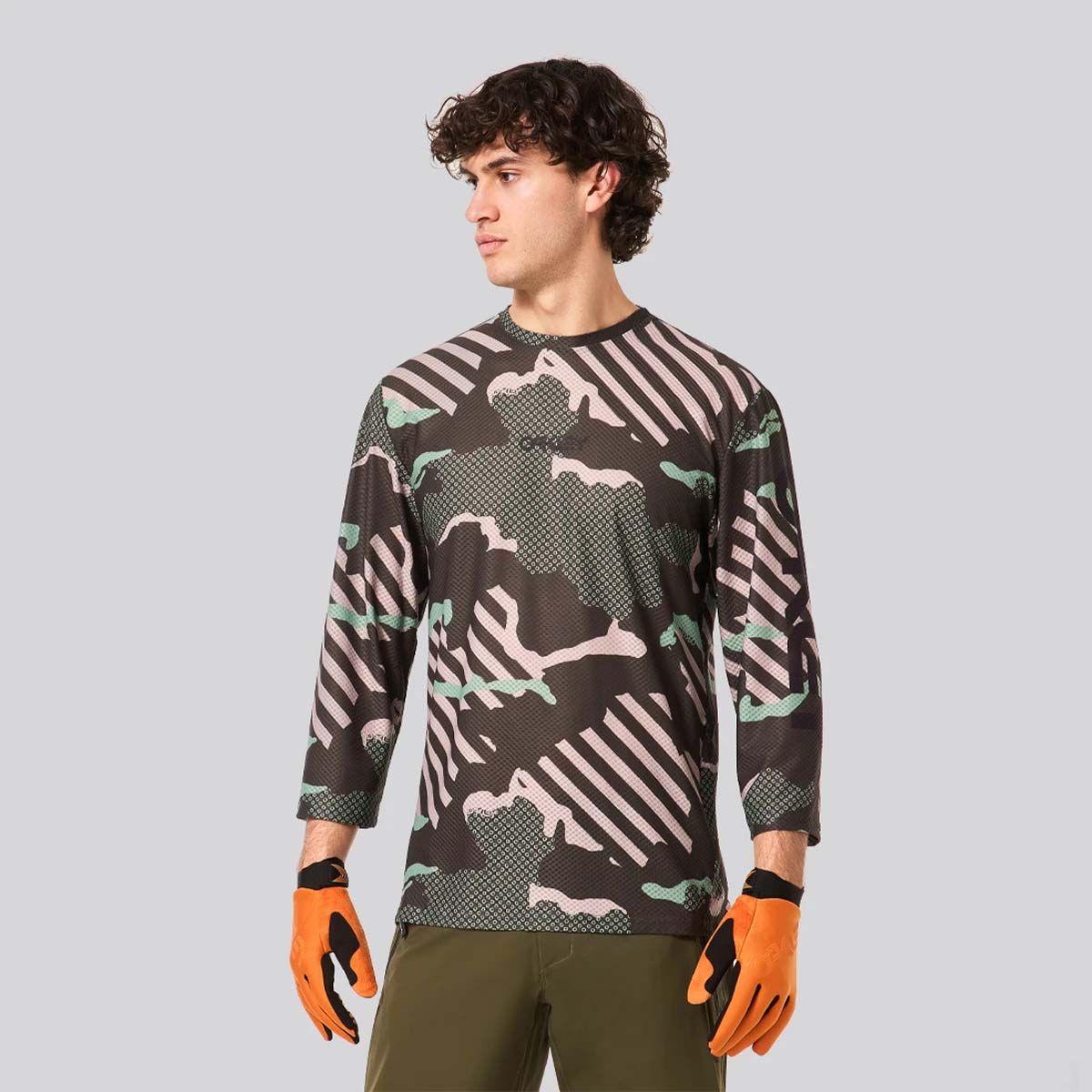 Polera Hombre Ride Free LS Oakley Black-0