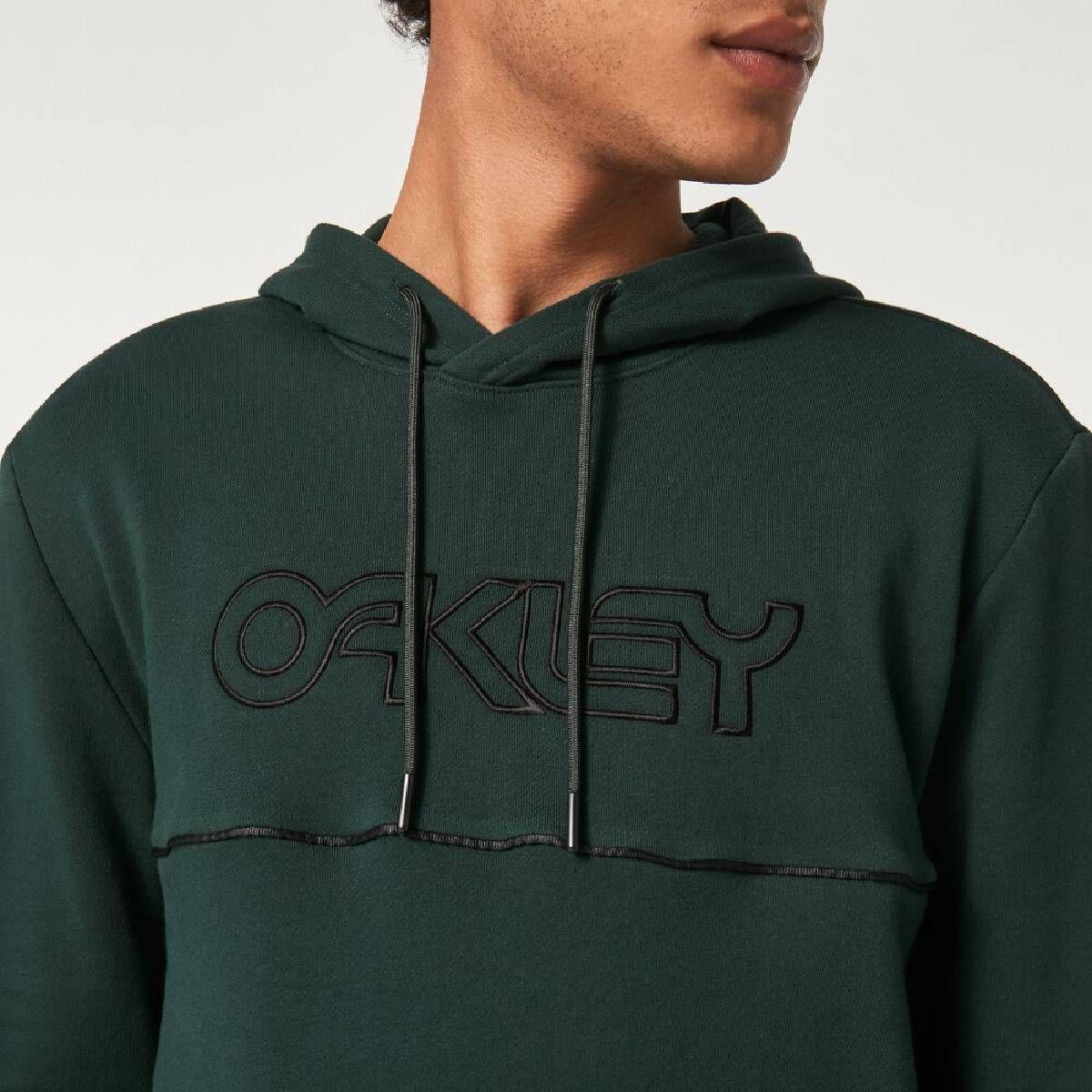 Poleron Oakley Club House B1B Hombre Verde-4