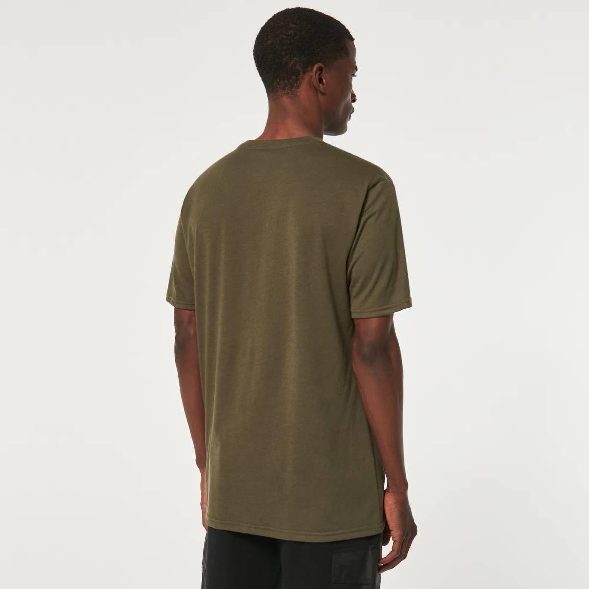 Polera Oakley Gradient Lines B1B RC Hombre Verde-1