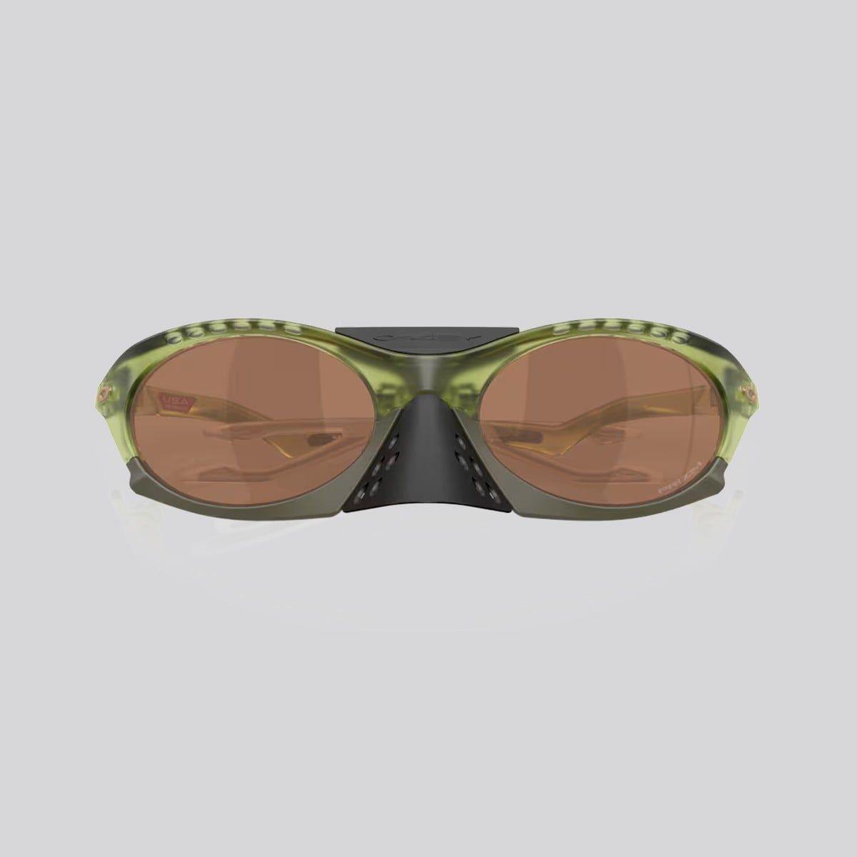 Lentes de Sol Oakley Plantaris Matte Transparent Fern Green / Prizm Tungsten-1
