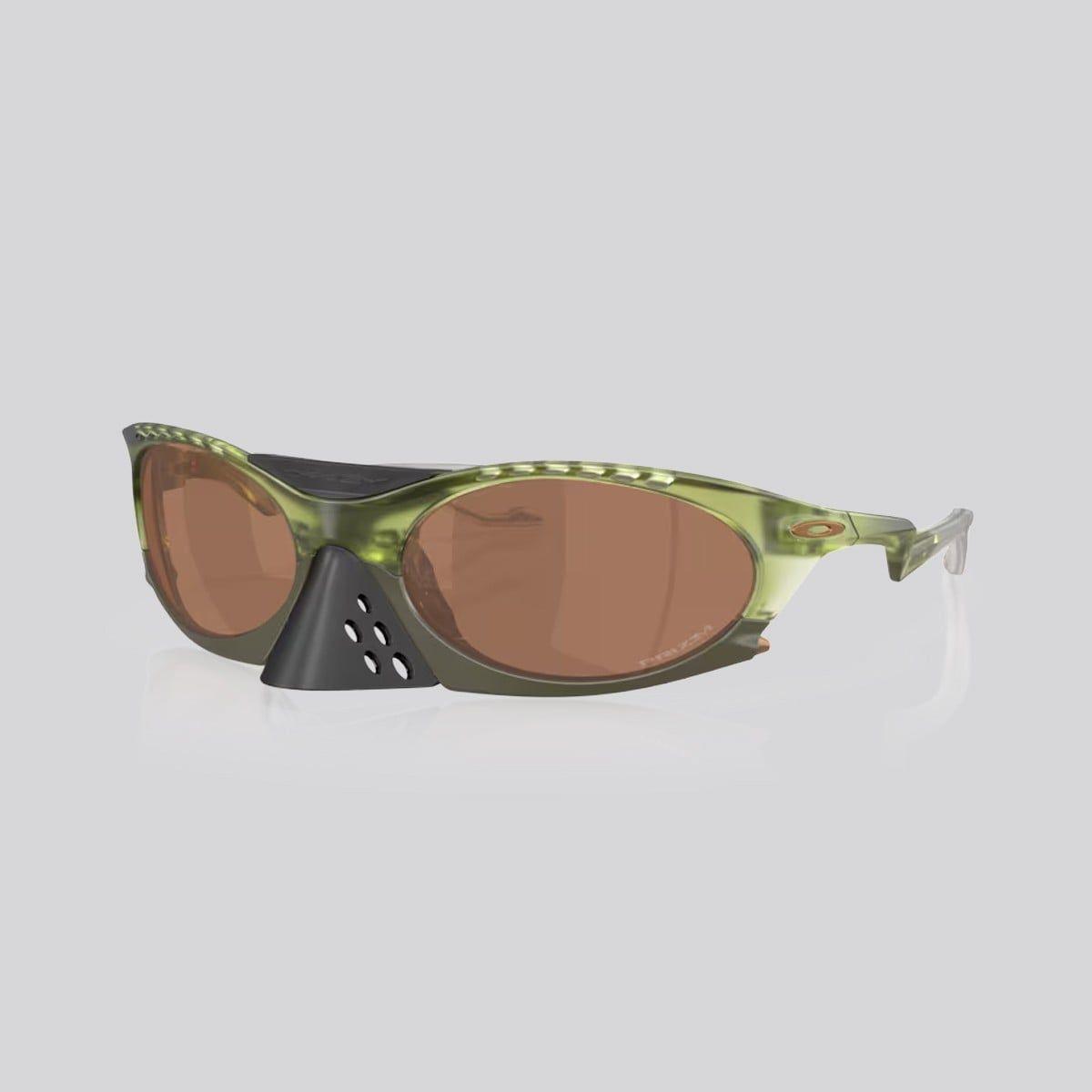 Lentes de Sol Oakley Plantaris Matte Transparent Fern Green / Prizm Tungsten-2