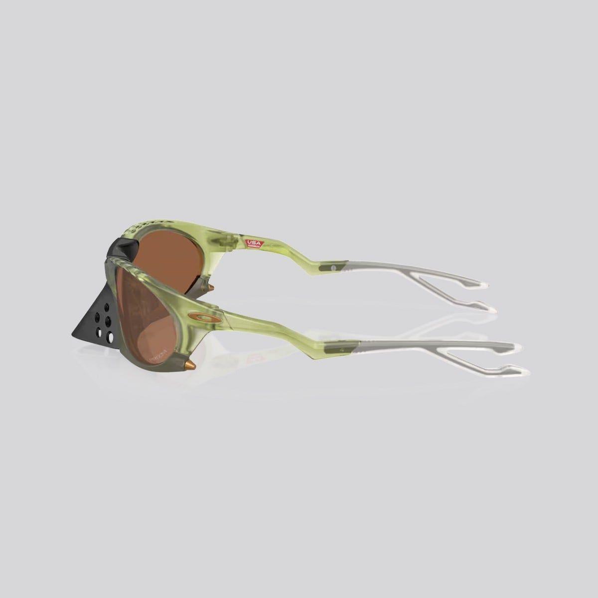Lentes de Sol Oakley Plantaris Matte Transparent Fern Green / Prizm Tungsten-5