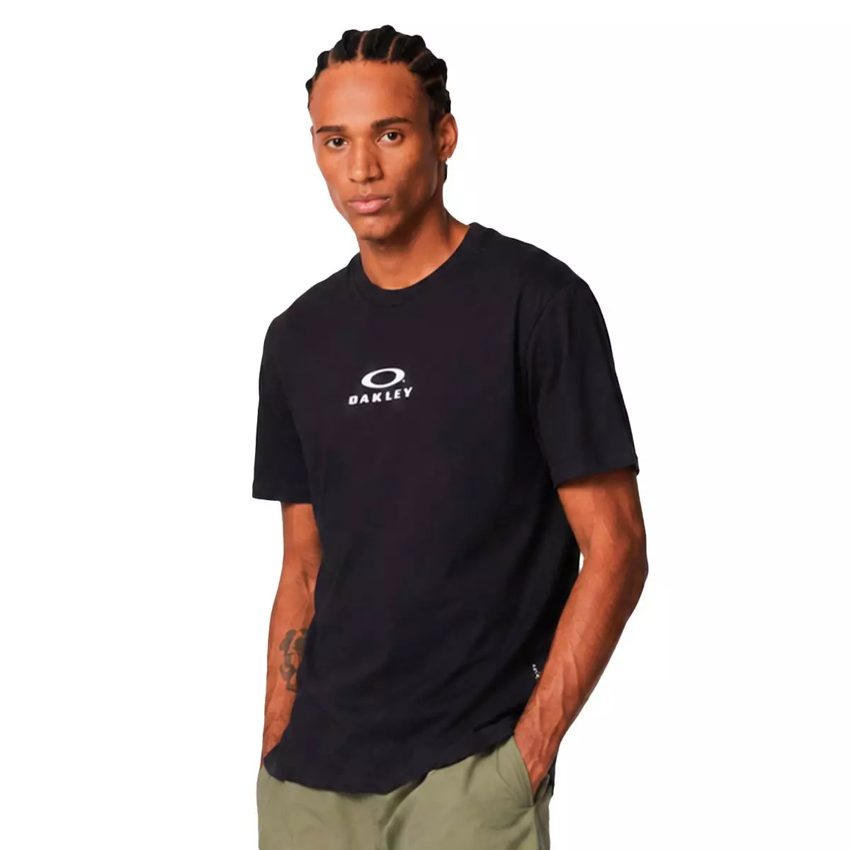 Polera Oakley Bark New Tree Black-2