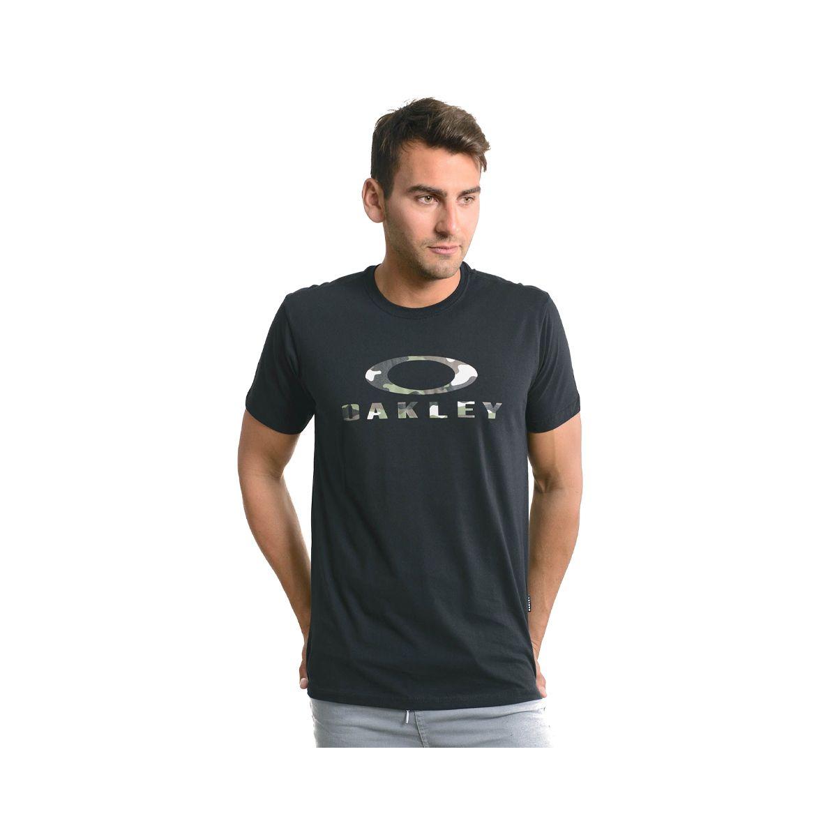 Polera Hombre O Bark 2.0 Oakley Blackout-0