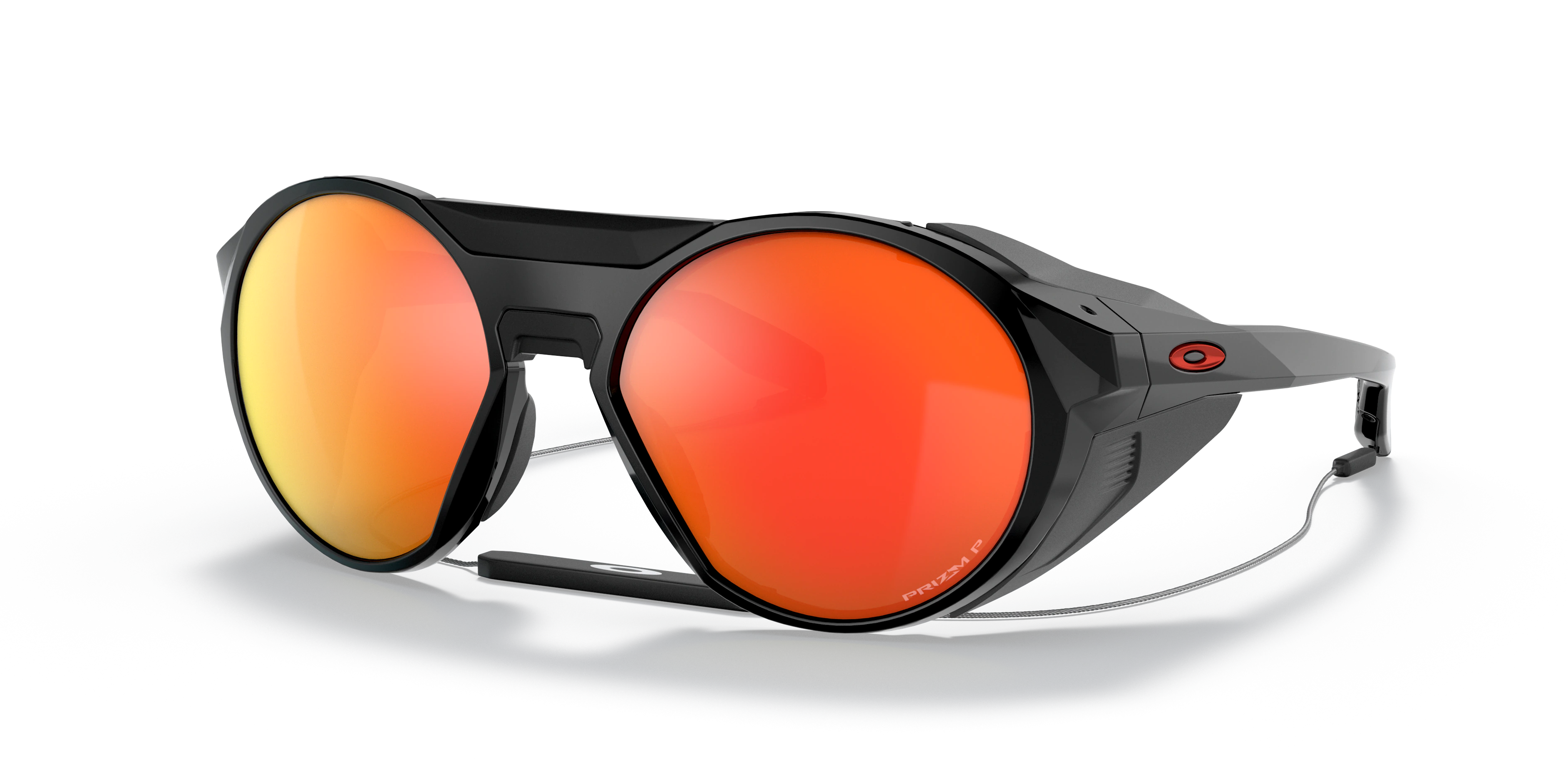 Lentes Oakley Clifden Polished Black Hombre Prizm Ruby-0