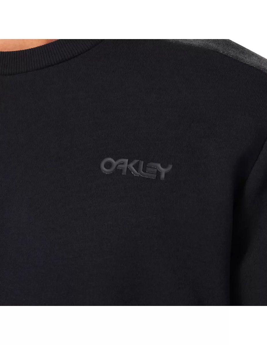 Polerón Oakley Soft Dye Crew Hombre Blackout-3