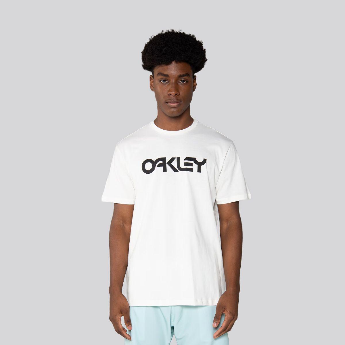 Polera Hombre Mark II SS Oakley White-0