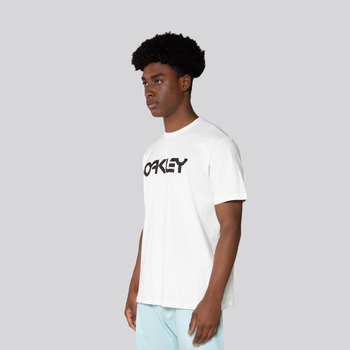Polera Hombre Mark II SS Oakley White-1