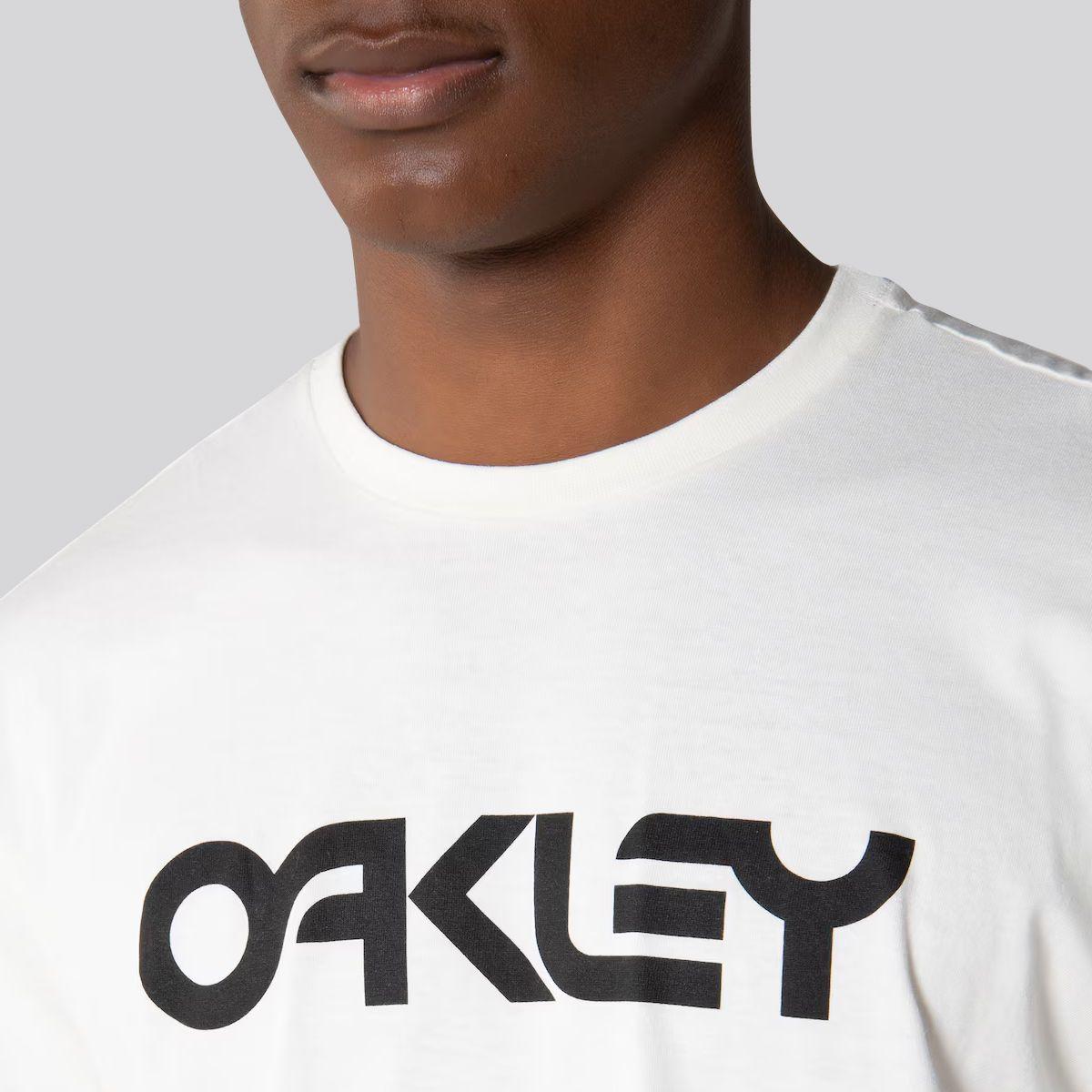 Polera Hombre Mark II SS Oakley White-3