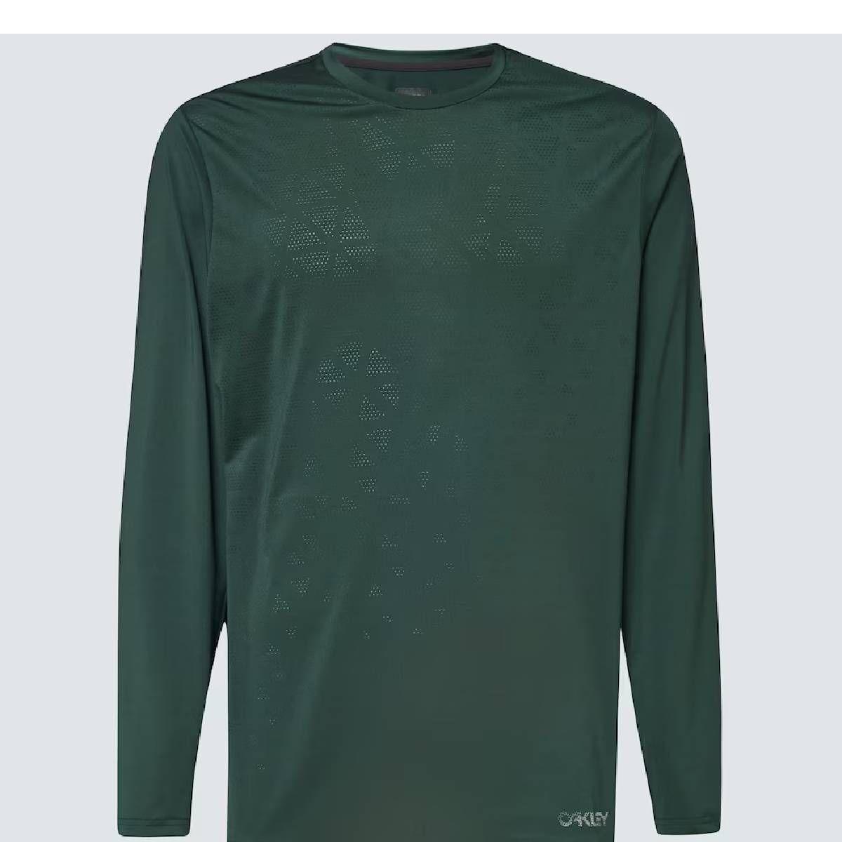 Polera Oakley MTB Berm Hombre Verde-4