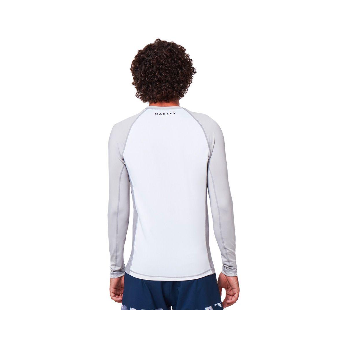 Polera Oakley Color Block Hombre White-2