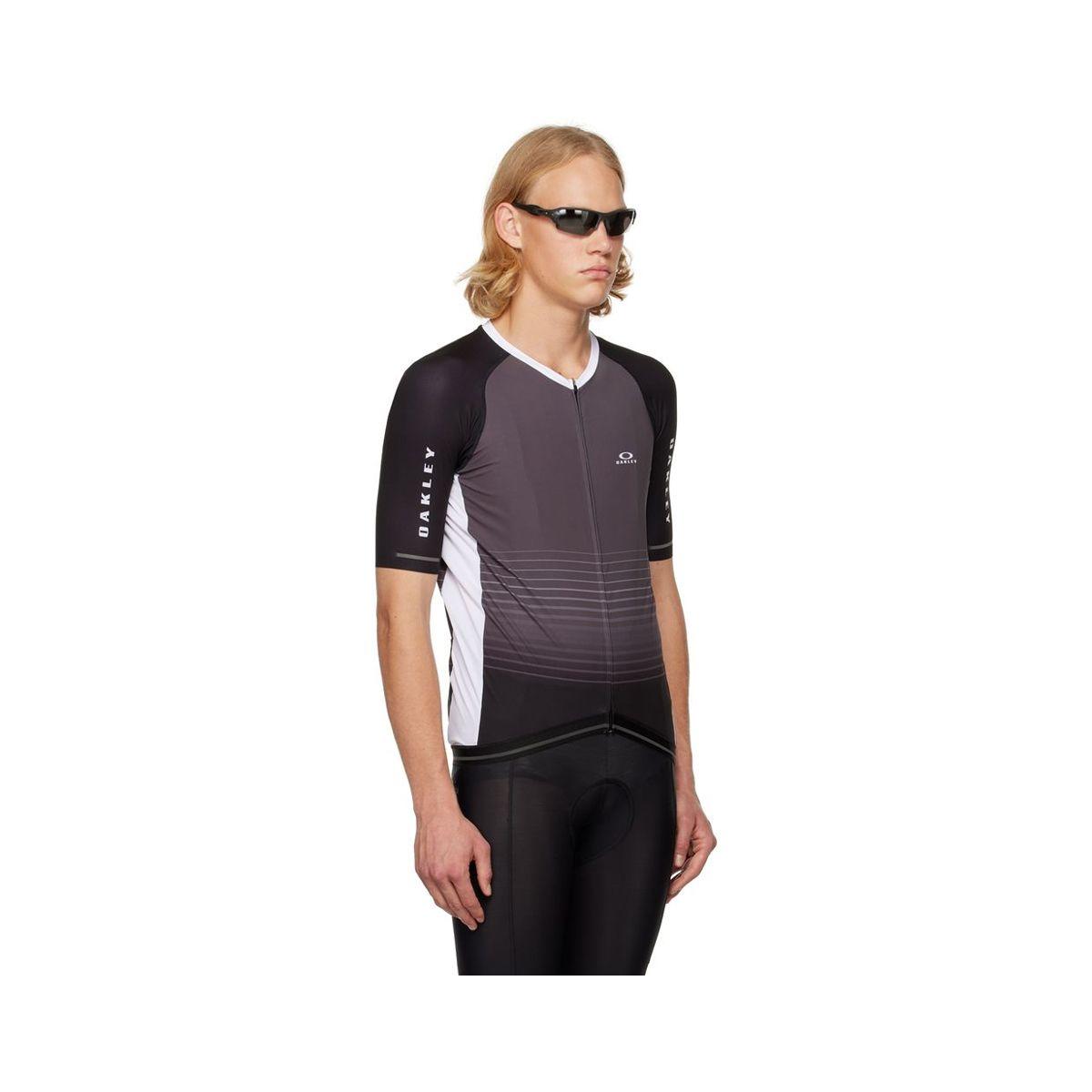 Polera Oakley Maverick Pro 2.0 Hombre Iron/White-1