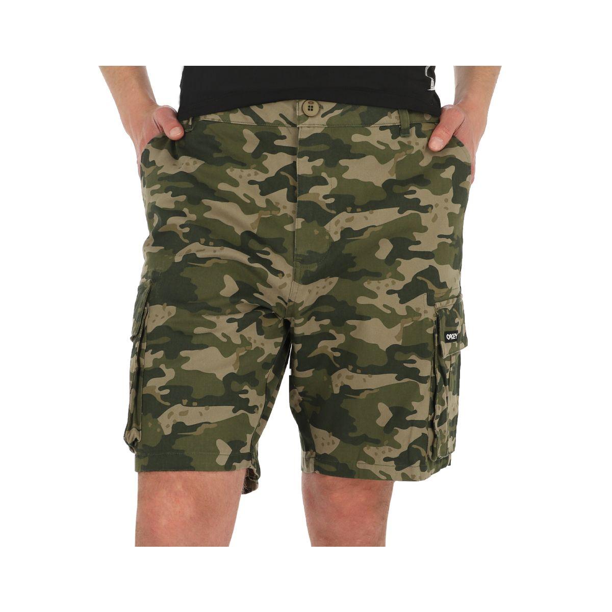 Shorts Oakley Walkshort Cargo Hombre Green Camo-0
