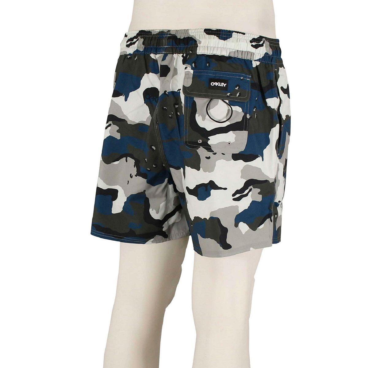 Boardshort Oakley Camo 16" RC Hombre Blue/Grey-1