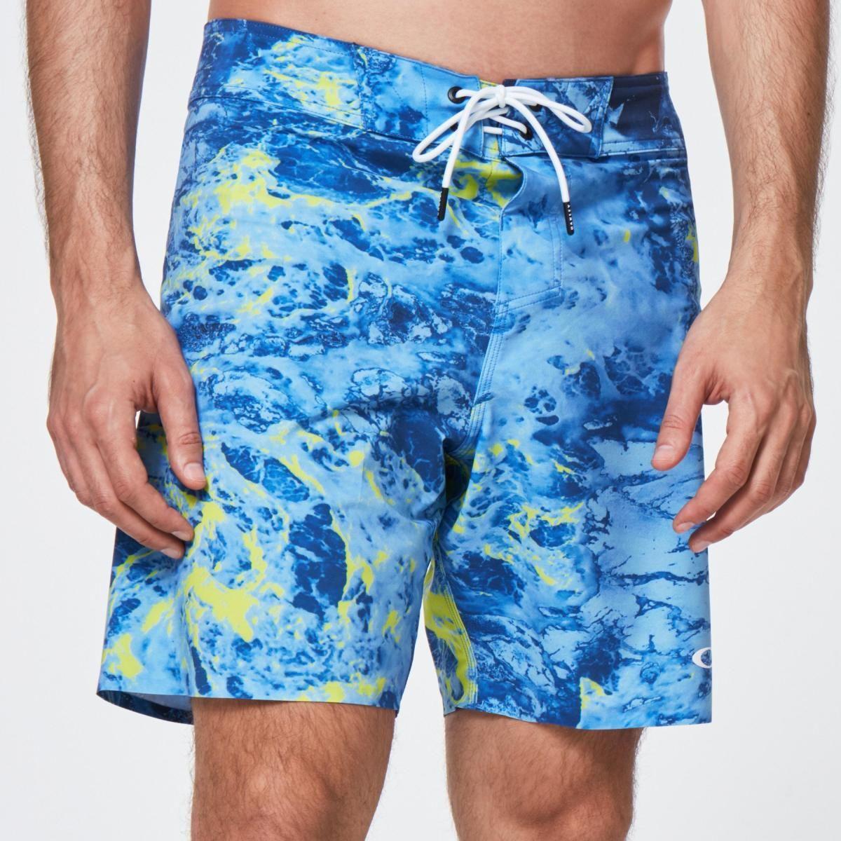 Boardshort Oakley Neon Waves 18 Hombre Azul-1