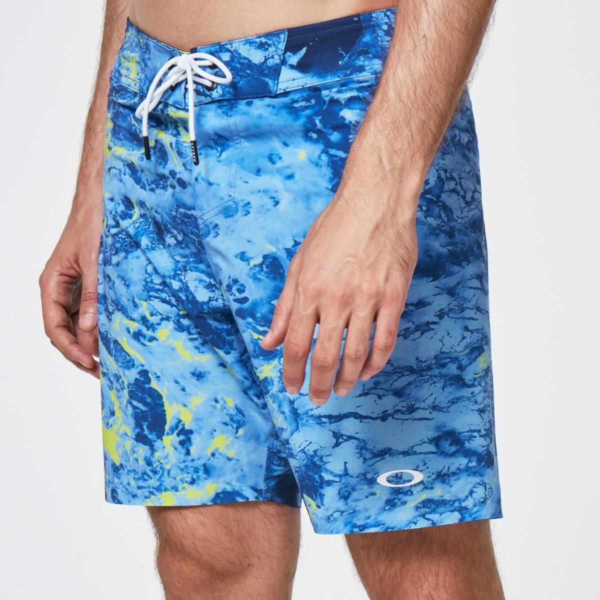Boardshort Oakley Neon Waves 18 Hombre Azul-2