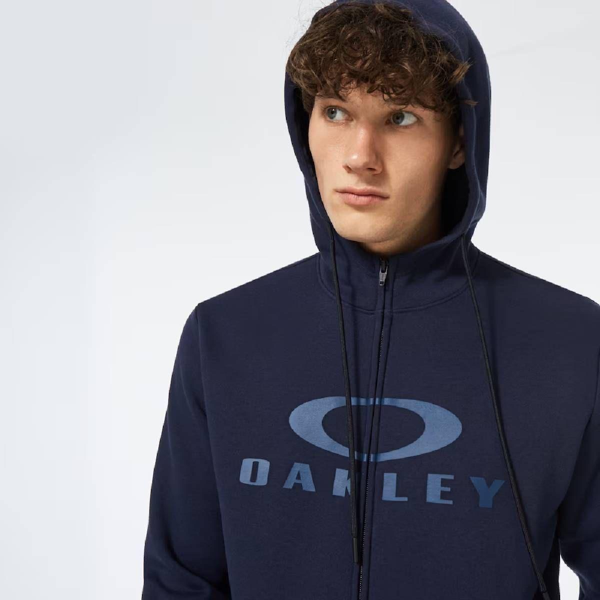 Polerón Oakley Bark FZ 2.0 Hombre Azul marino-2