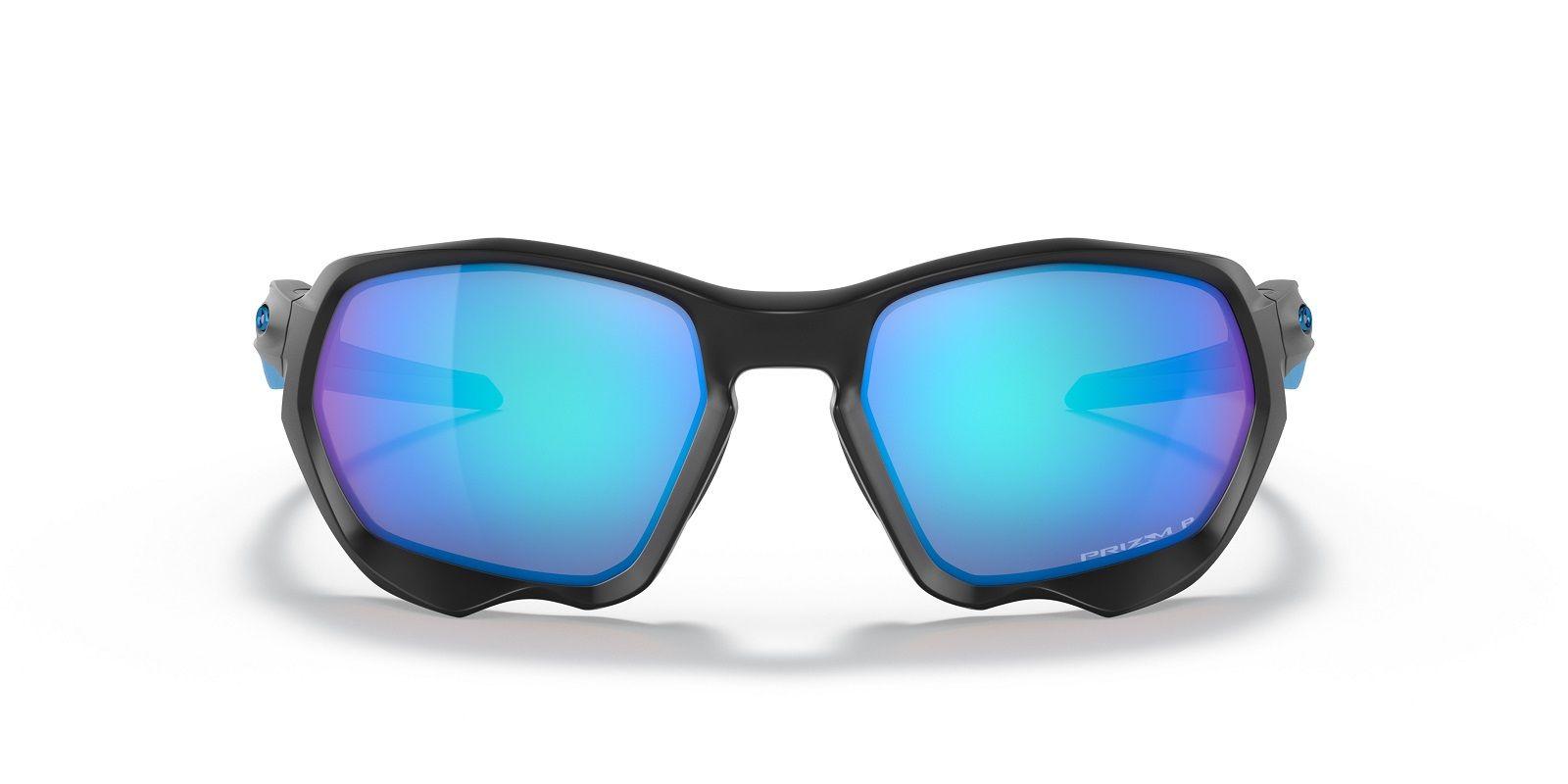 Lentes Oakley Plazma Matte Hombre Black Prizm Sapphire-1