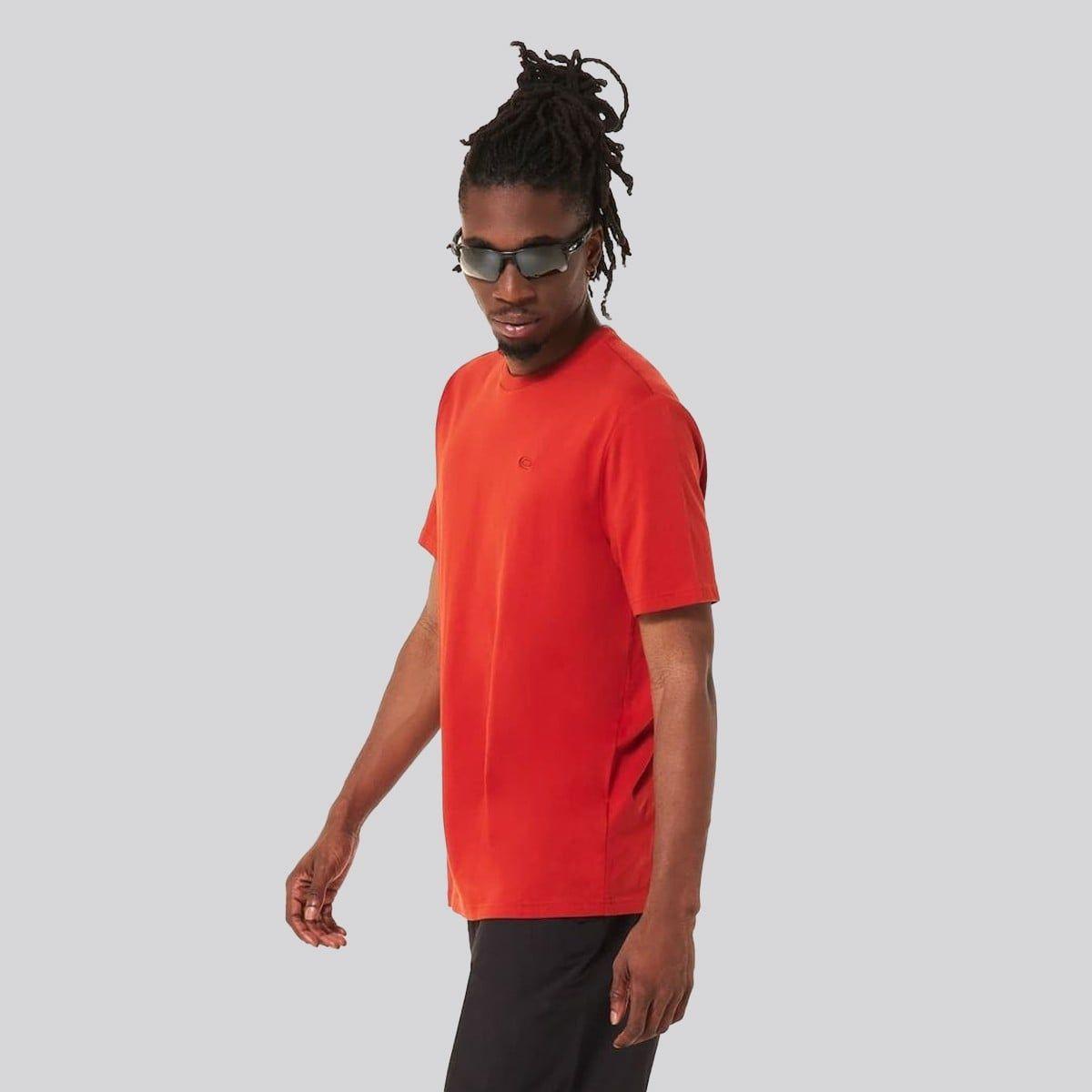 Polera Oakley Relax 2.0 Hombre Rojo-1