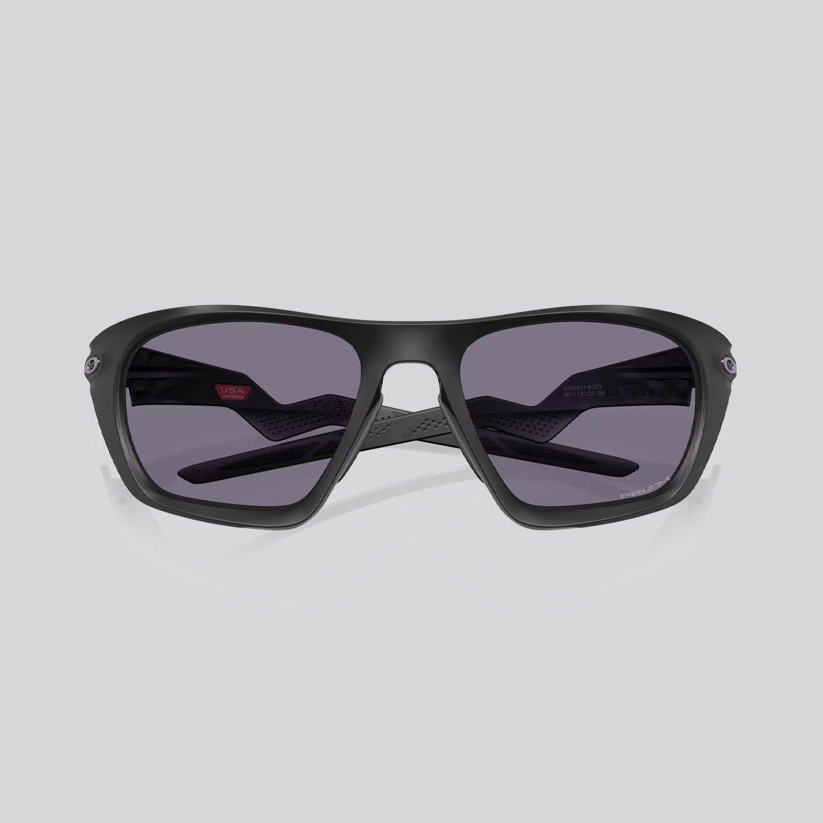 Lentes de Sol Oakley Lateralis Matte Black Ink / Prizm Grey-1