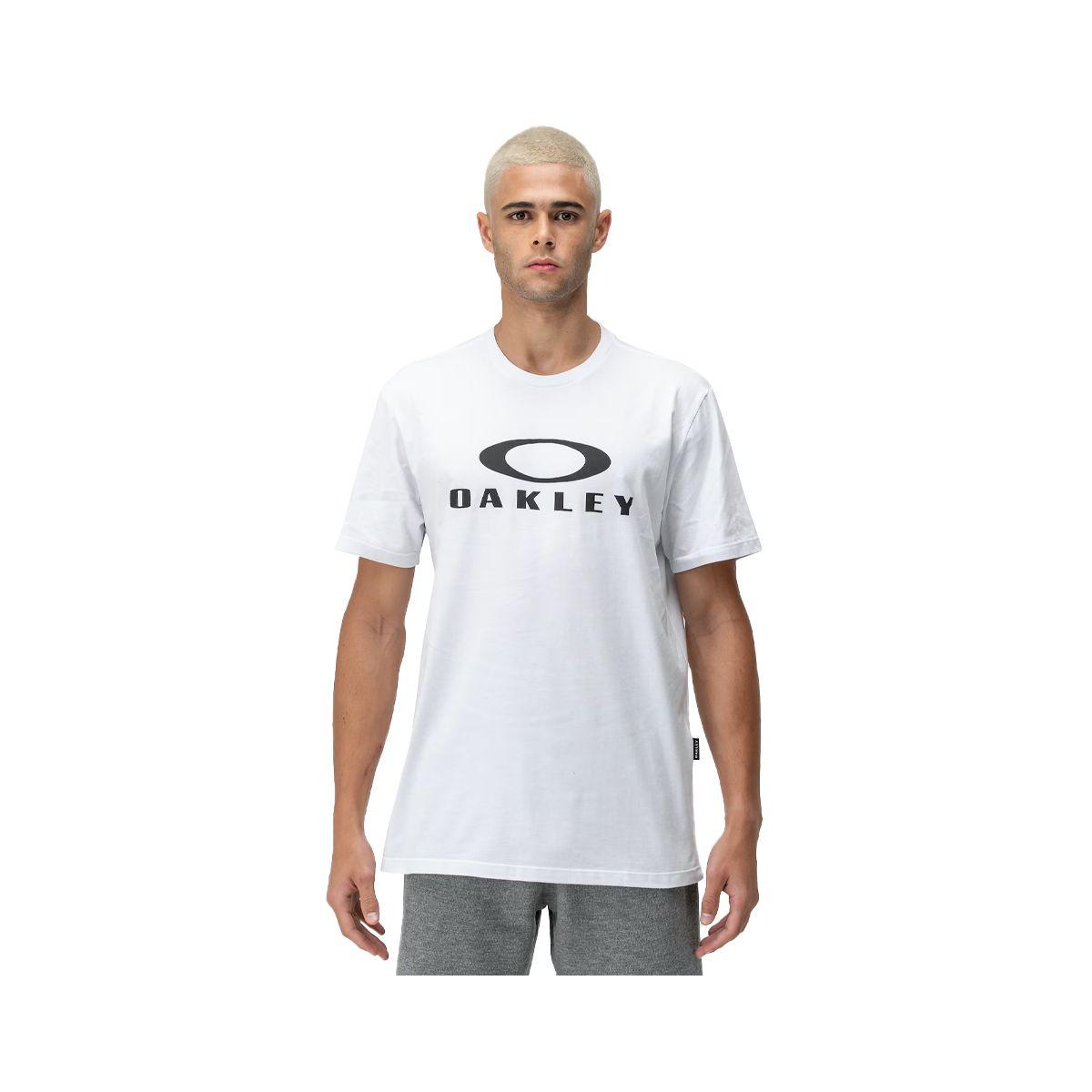 Polera Hombre O Bark 2.0 Oakley White-0