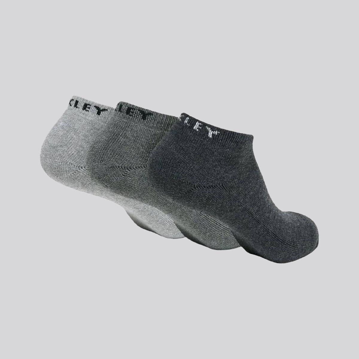 Tripack Calcetines  Solid Oakley Dark Grey Heather-1