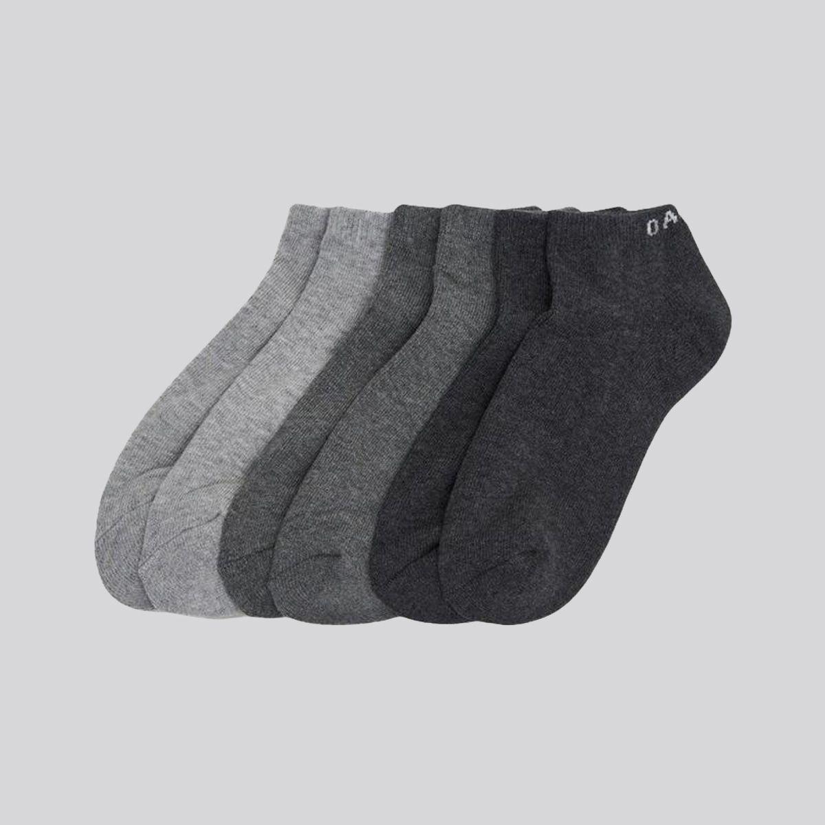 Tripack Calcetines  Solid Oakley Dark Grey Heather-2
