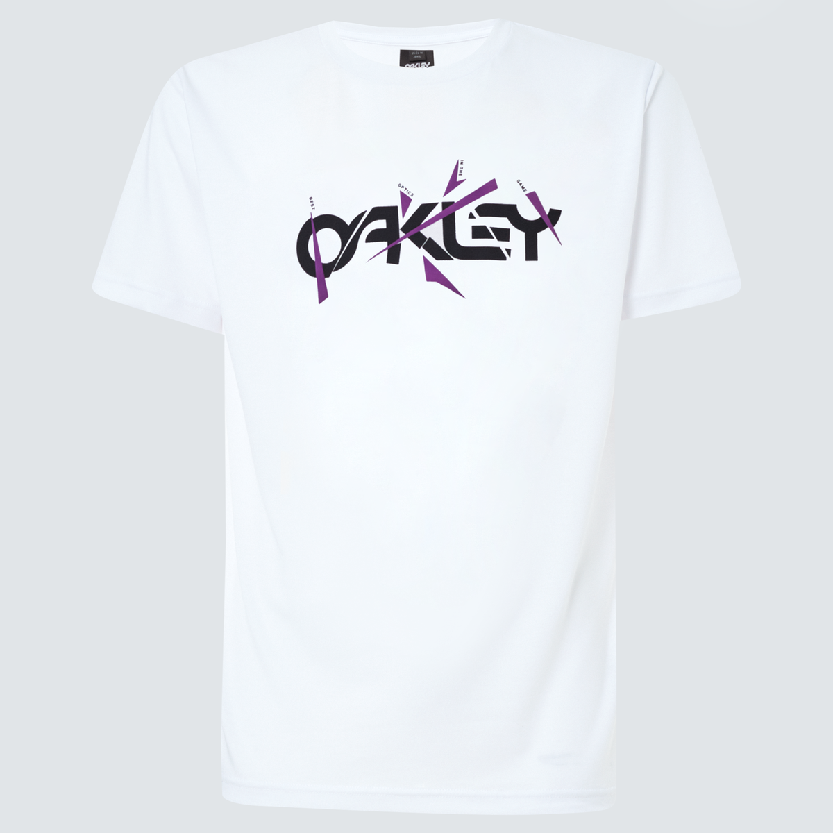 Polera Oakley Broken Shards B1B Tee Hombre White-0